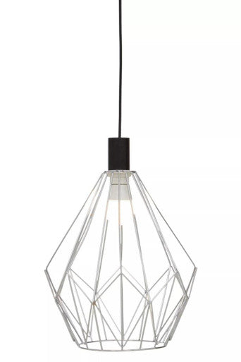 Chrome Gold Frame Pendant Light