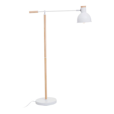 Matte White Floor Lamp