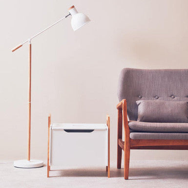 Matte White Floor Lamp