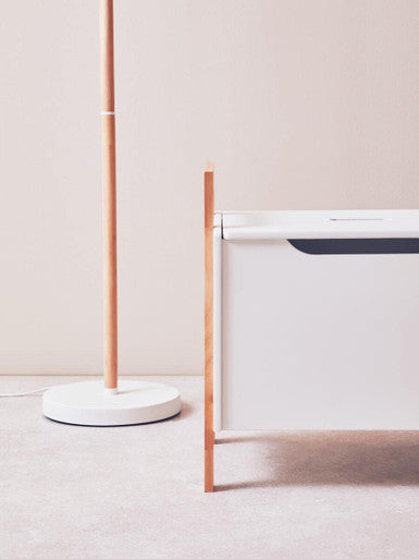 Matte White Floor Lamp