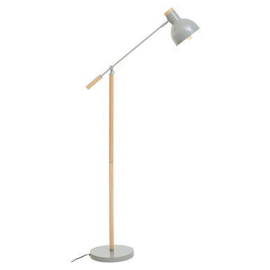 Matte Grey Floor Lamp