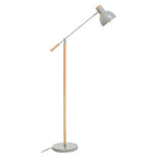 Matte Grey Floor Lamp