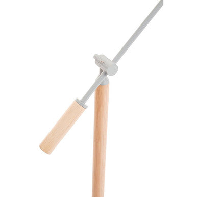 Matte Grey Floor Lamp