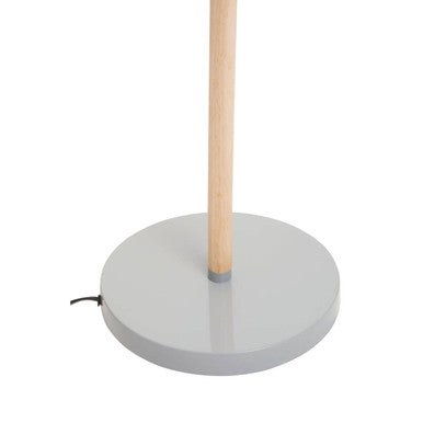 Matte Grey Floor Lamp
