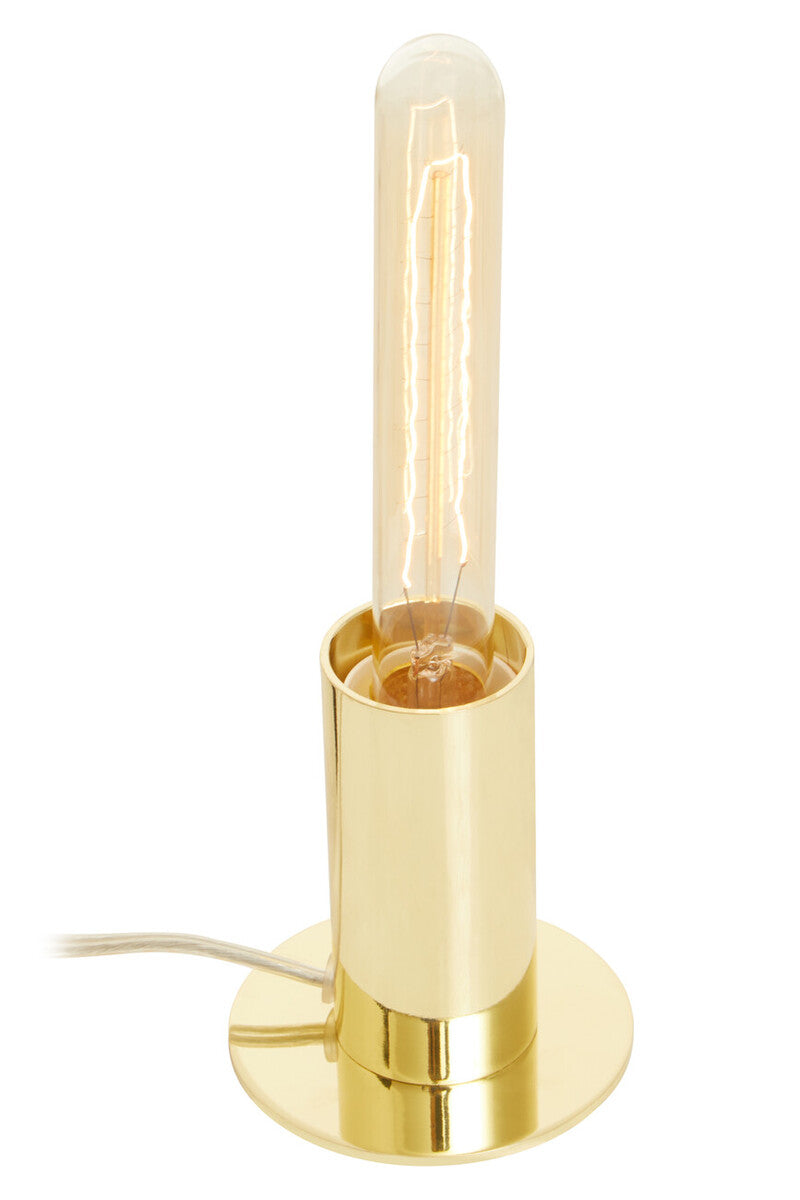 Shiny Brass Finish Table Lamp
