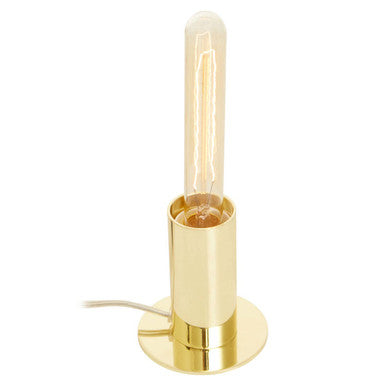 Shiny Brass Finish Table Lamp