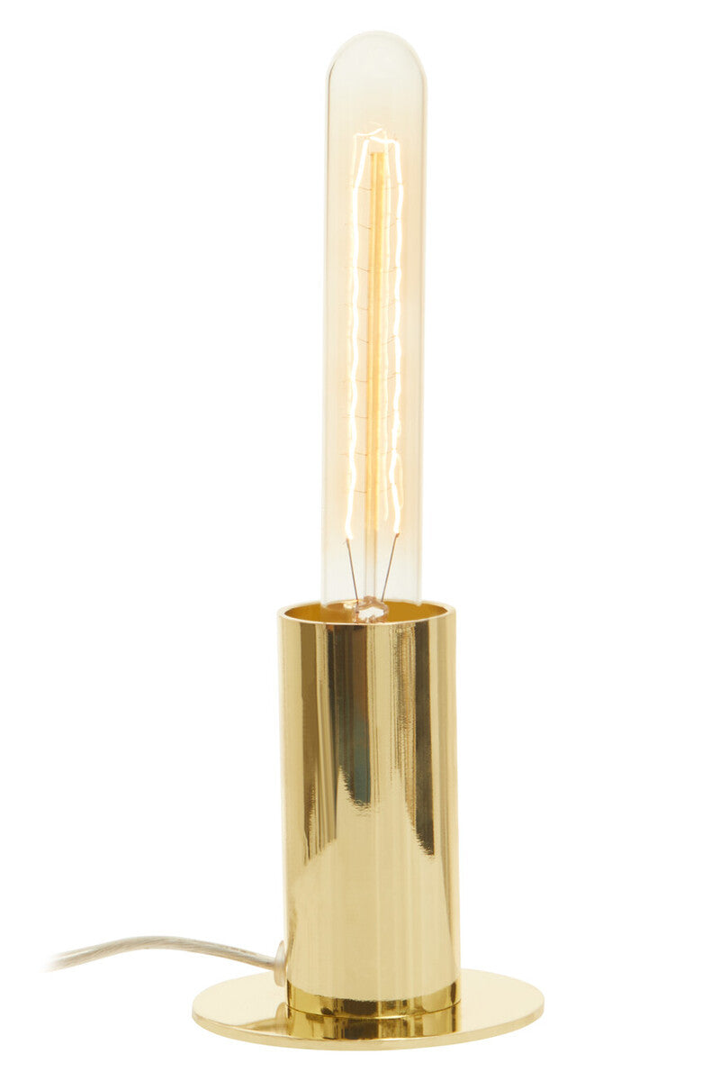 Shiny Brass Finish Table Lamp