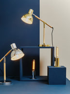 Shiny Brass Finish Table Lamp