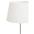 Chrome Finish Tapered Floor Lamp