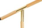 Adjustable Desk Lamp in Shiny Brass Finish