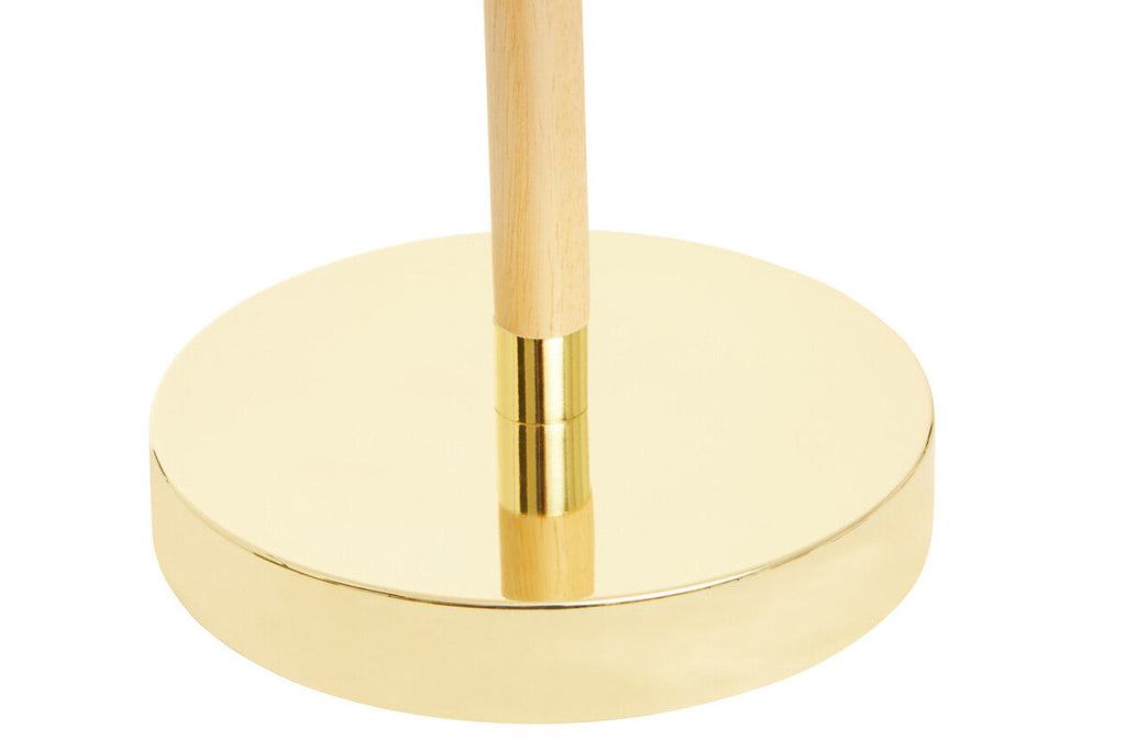 Adjustable Desk Lamp in Shiny Brass Finish