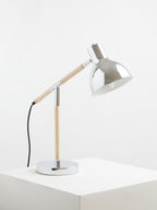 Adjustable Desk Lamp in Chrome Finish