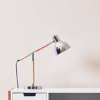 Adjustable Desk Lamp in Chrome Finish