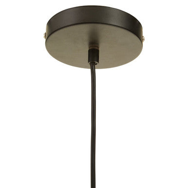 Black Rattan Pendant Light