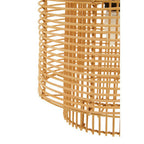Natural Rattan Overlapping Pendant Lamp