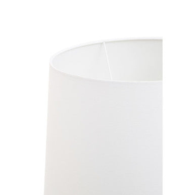 Clear Crystal Table Lamp with Chrome Base