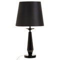 Black Crystal Glass Table Lamp