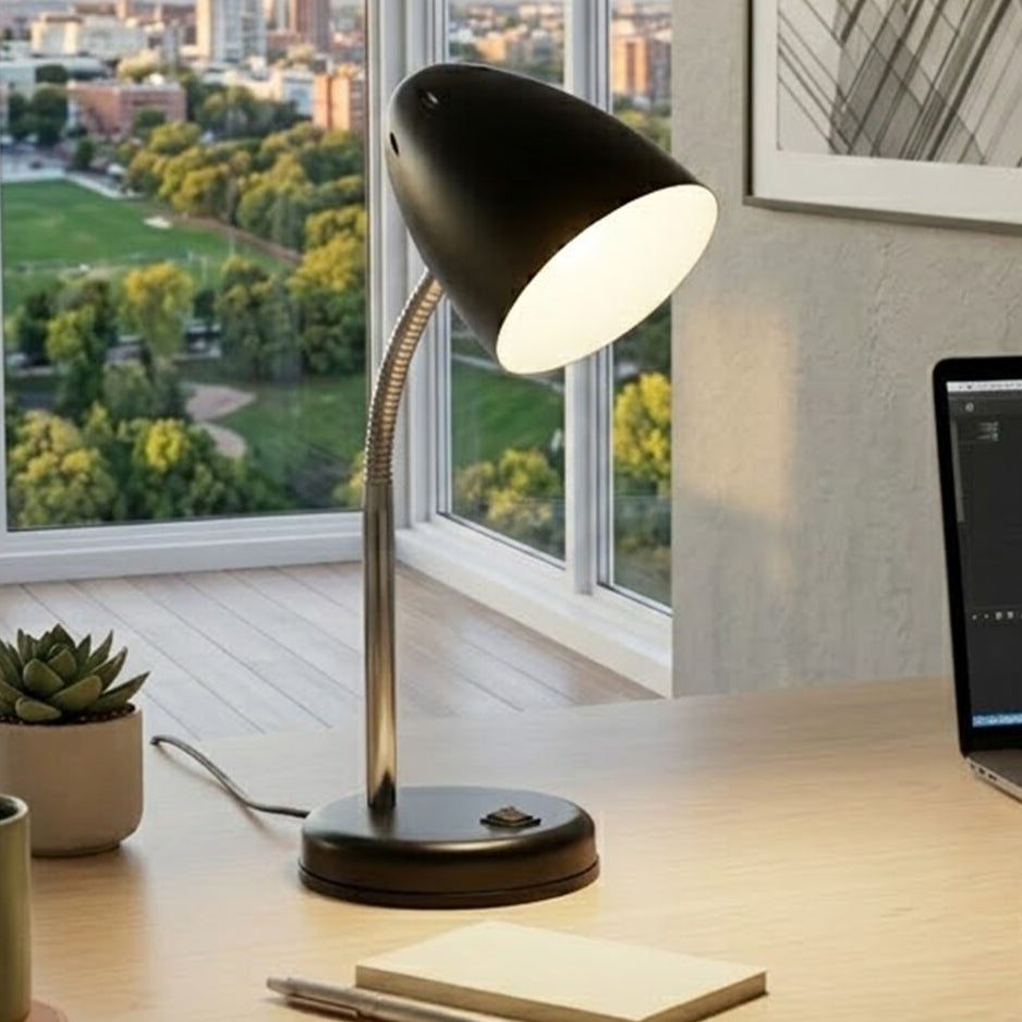 Matte Black Desk Lamp