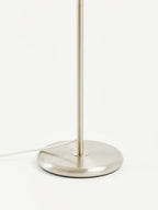 Cream Waffle Effect Shade Floor Lamp