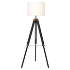 Tripod Floor Lamp with Black Base