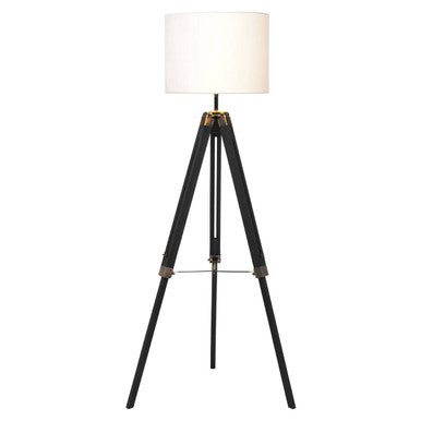 Tripod Floor Lamp with Black Base