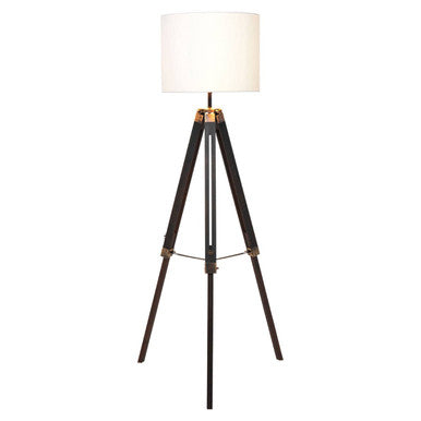 Tripod Floor Lamp with Black Base