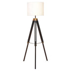 Tripod Floor Lamp with Black Base