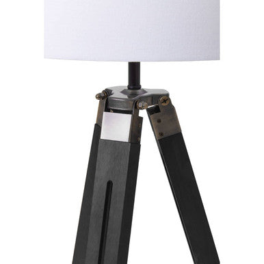 Tripod Floor Lamp with Black Base