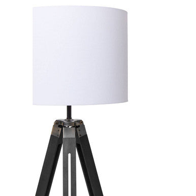 Tripod Floor Lamp with Black Base
