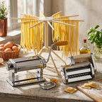 Chrome Multi Pasta Maker and Dryer Set
