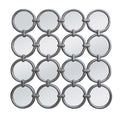 118 x 118cm Silver Frame Mirror