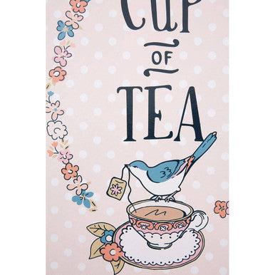 Cup of Tea Wall Plaque