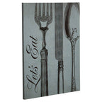 Lets Eat Wall Plaque