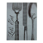Lets Eat Wall Plaque