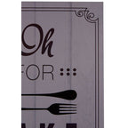 Oh for Fork Sake Wall Plaque