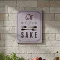 Oh for Fork Sake Wall Plaque