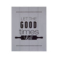 Let the Good Times Roll Wall Plaque