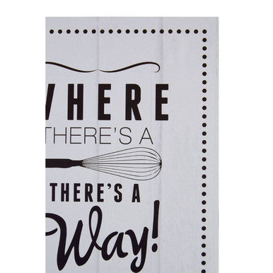 Where There's a Whisk Wall Plaque