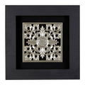 Framed Filigree Carving Wall Art