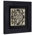 Framed Filigree Carving Wall Art