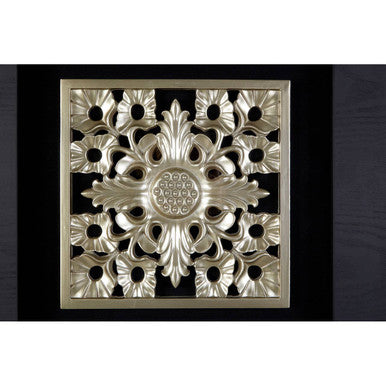 Framed Filigree Carving Wall Art