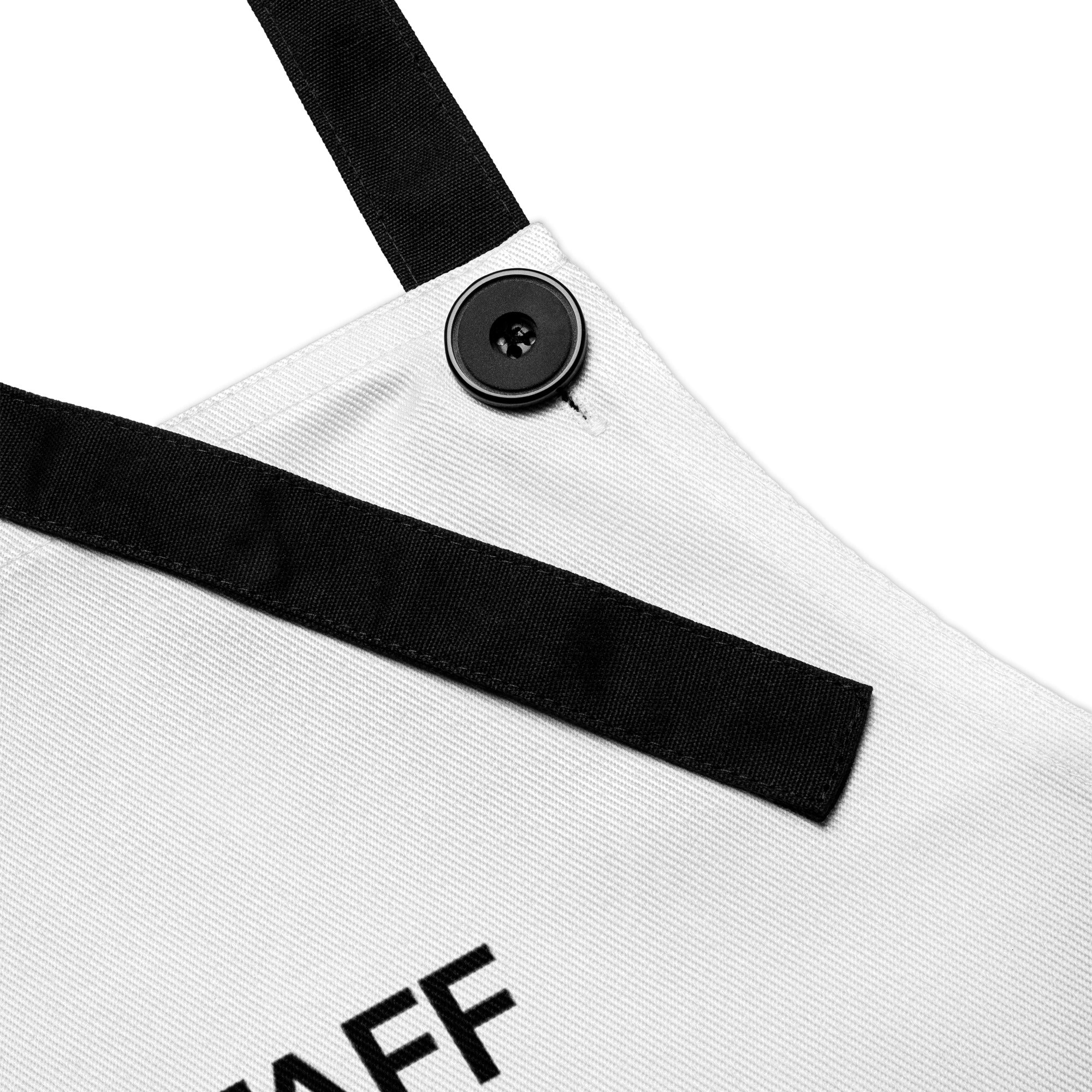 Staff White Apron
