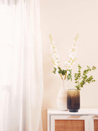 Tall White Delphinium Flower Stem