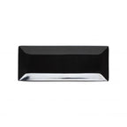Classic Black Melamine Rectangular Plates - Pack of 12