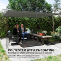 Pergola Shade Cover Replacement Canopy for 4 x 3(m) Pergola