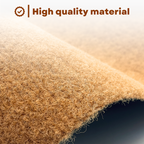 Non-Shed Synthetic Coir Large Rug