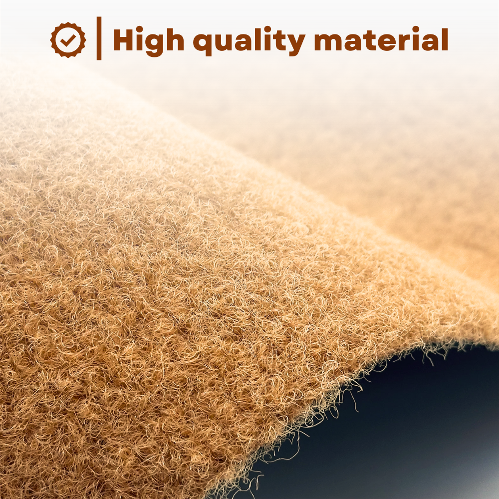 Non-Shed Synthetic Coir Large Rug
