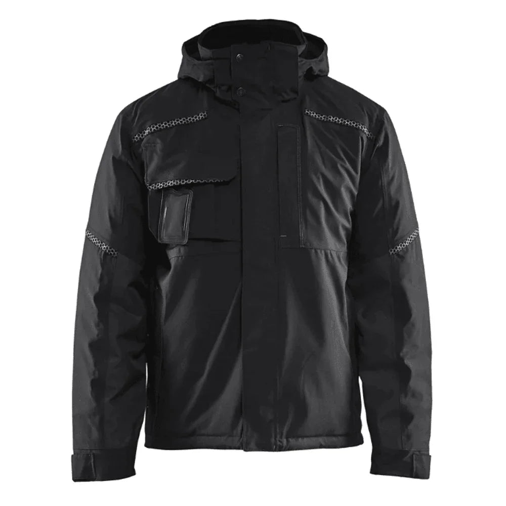 Blaklader 4881 Waterproof and Windproof Winter Jacket Hooded Black 2XL
