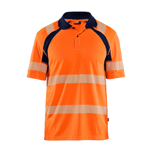 Orange / Navy Blue