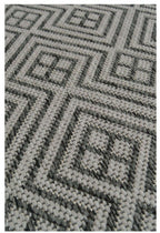 County Geo Grey Indoor/Outdoor Rug